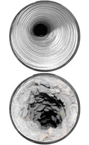 Dryer Vent Cleaning- Before & After
